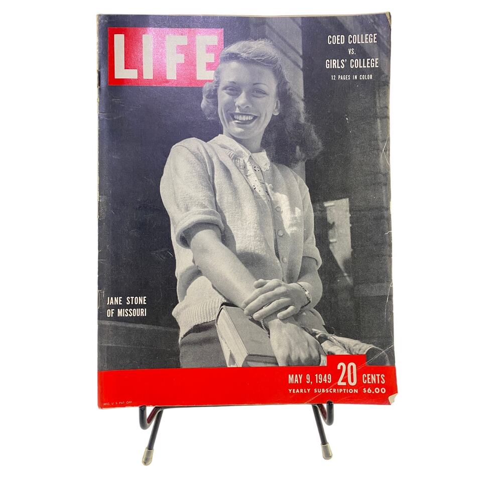 Life Magazine May 9 1949 The Peace Road Show Hits Paris